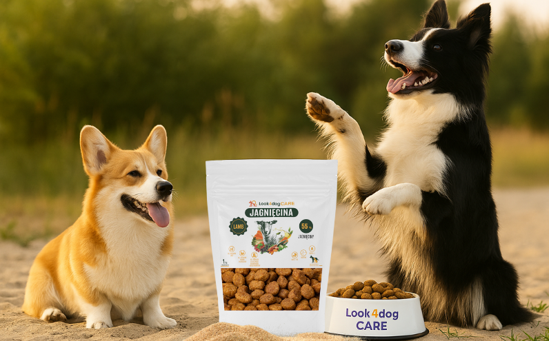 NOWA FORMUŁA Look4dog CARE JAGNIĘCINA – Zdrowie, smak i jakość premium w jednej misce. Przedsprzedaż ruszyła 1 kg!