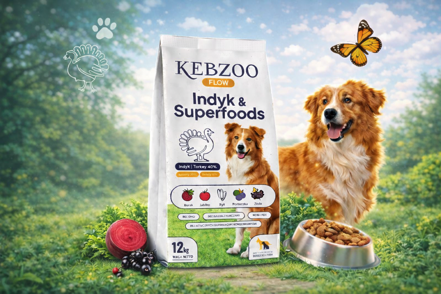 KEBZOO FLOW – nowa linia już w połowie stycznia! Indyk & Superfoods