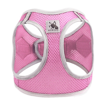 Szelki dla psa komfortowe z siateczki różowe XS