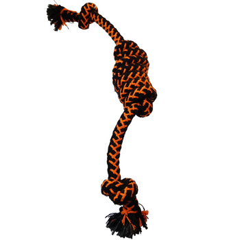 Szarpak gryzak dla psa mocny sznur pomarańcz