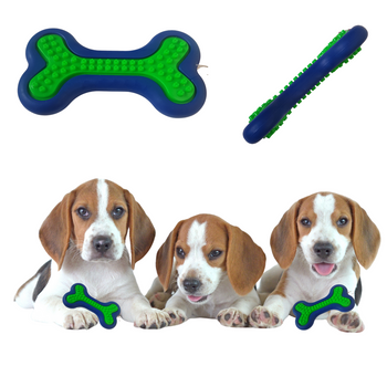 Zabawka dla szczeniaka gryzak gumowa kostka