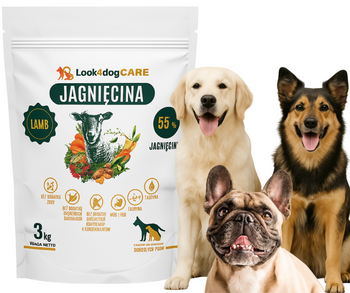 Karma sucha Look4dog CARE Jagnięcina 3 kg