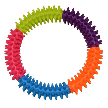 Masowanie dziąseł i czyste zęby, gryzak, szczeniak