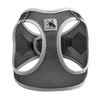 Szelki dla psa bezuciskowe kolor czarny XS