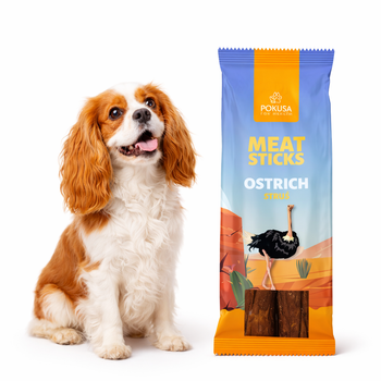 Przysmak dla psa - mięsny gryzak STRUś 50 g
