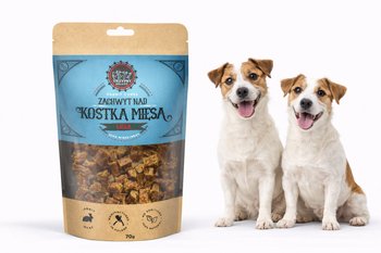 Przysmak dla psa Zachwyt Nad Kostką Mięsa Królik 70g