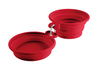 Silikonowa miska podróżna - Hunter 2 szt