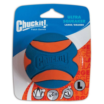 Piłka Chuckit ULTRA SQUEAKER BALL rozmiar L
