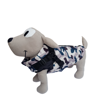 Kurtka dla psa ciepła na deszcz śnieg wiatr L