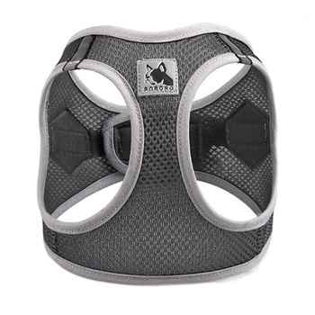 Szelki dla psa lekkie bezuciskowe czarne M