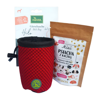 Zestaw saszetka na smaczki+ciasteczka z kaczką 80g