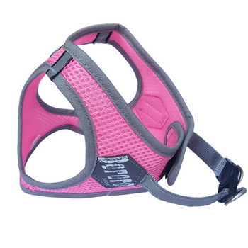 Szelki dla psa bezuciskowe różowe rozmiar S