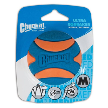 Piłka Chuckit ULTRA SQUEAKER BALL MEDIUM
