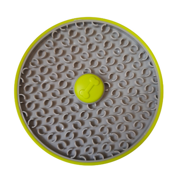 Mata do lizania okrągła do zawieszenia zielona