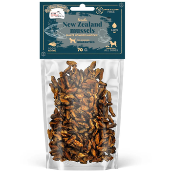 Smaczki dla psa 100% małży nowozelandzkich dla psa 70 g