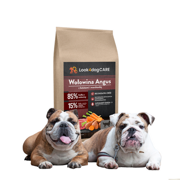 Sucha karma Look4dog CARE Wołowina Angus 2 kg