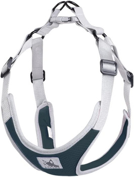 Szelki dla psa komfortowe przewiewne czarne XS