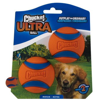 Piłka dla psa Chuckit ULTRA BALL MEDIUM 2PAK