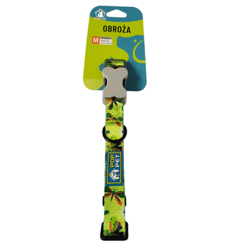 Obroża dla psa klasyczna i bardzo kolorowa M