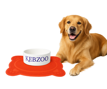 Kolorowe antypoślizgowe maty pod miski