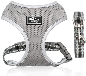 Lekkie i przewiewne szelki bezuciskowe na upał S