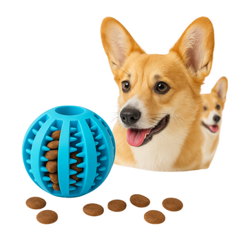 Piłka gumowa dentystyczna kolor niebieski