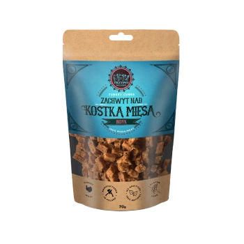 Przysmak dla psa Zachwyt nad Kostką Mięsa z Indyka 70 g