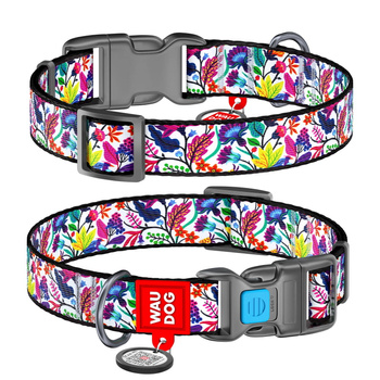 Obroża dla psa przepiękny kolorowy design 20 mm