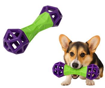 Gryzak i schowek na smaczki dla psa 2w1