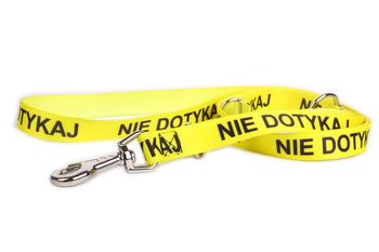 Smycz Nie dotykaj to wzór który wszyscy zrozumieją