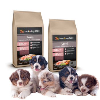 Zestaw karma Look4dog CARE ryby dla szczeniaka 2x6kg